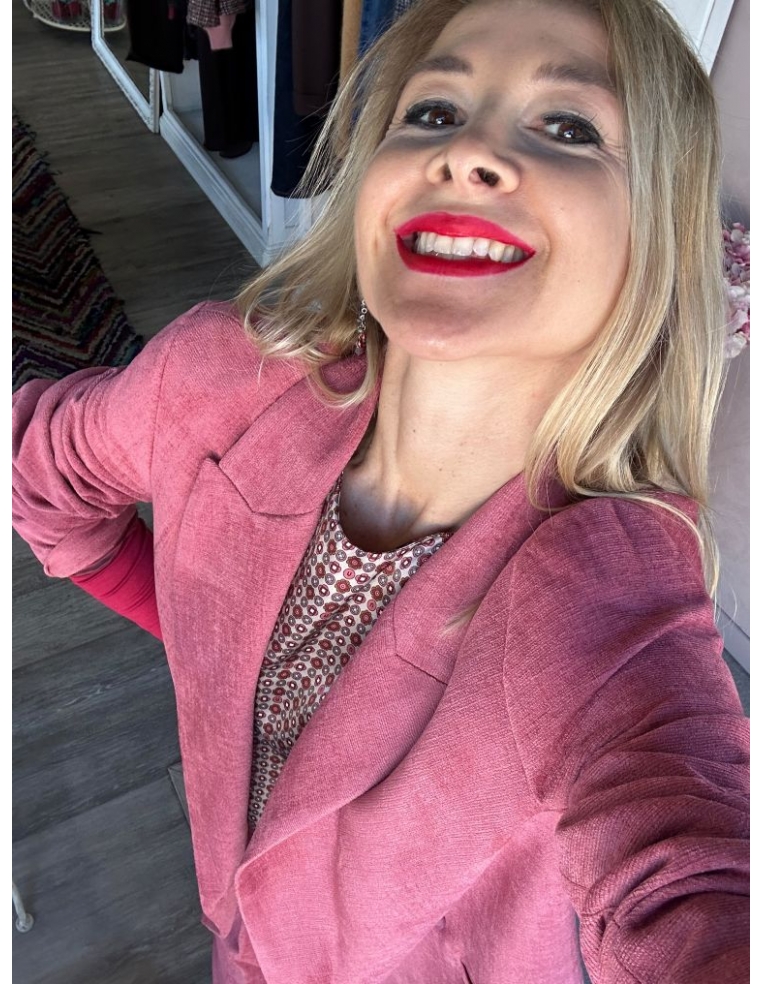 GIACCA EASY ROSA NIU' FASHION 2