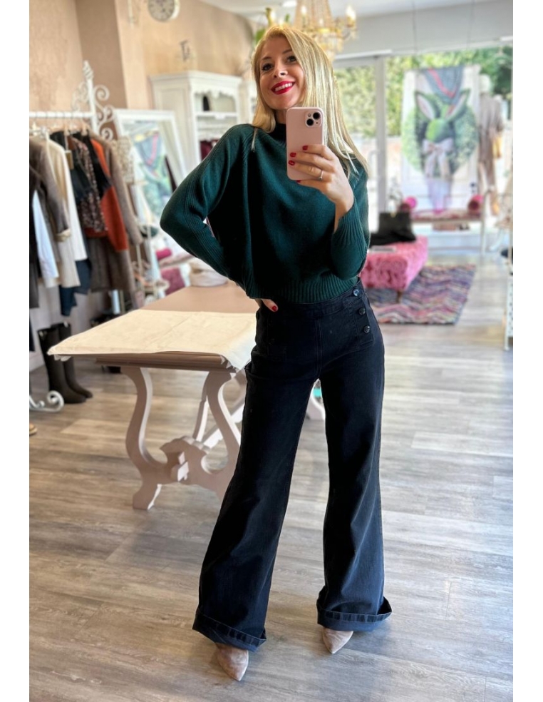 JEANS WIDE LEG FIT TWINSET