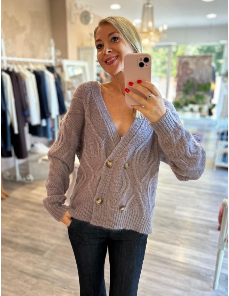 CARDIGAN DOPPIOPETTO TWINSET
