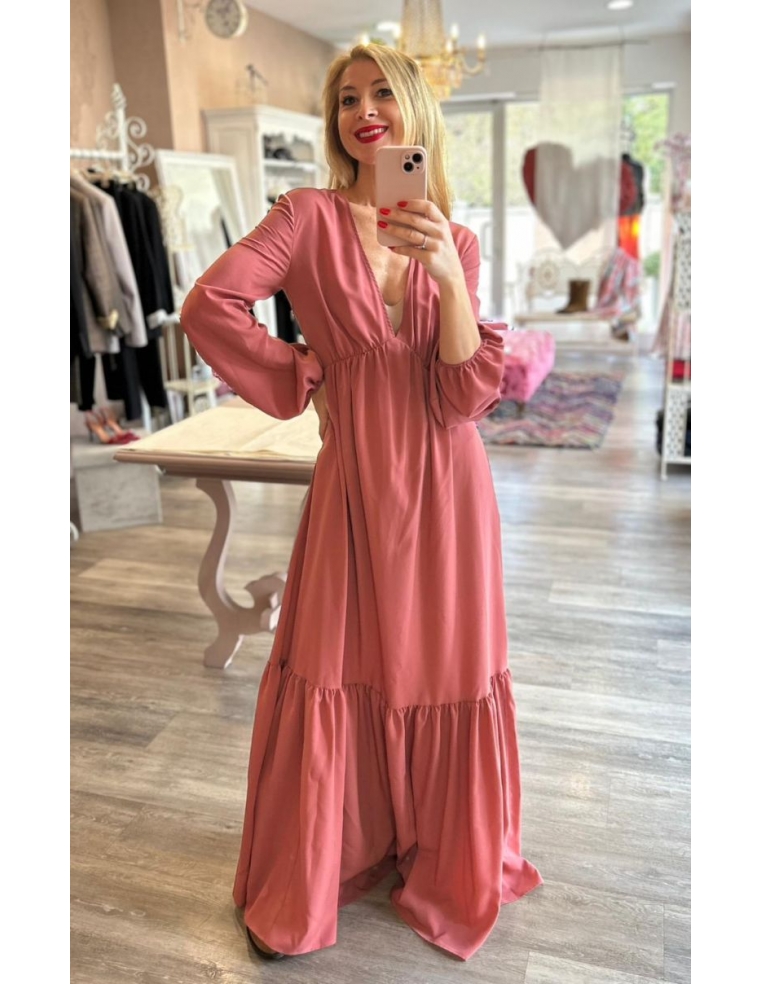 ABITO LONG DRESS JELA ANIYE BY