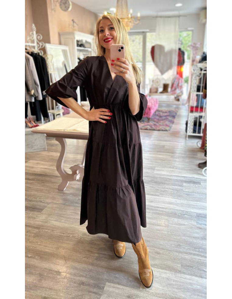 ABITO LONG DRESS CORA ANIYE BY