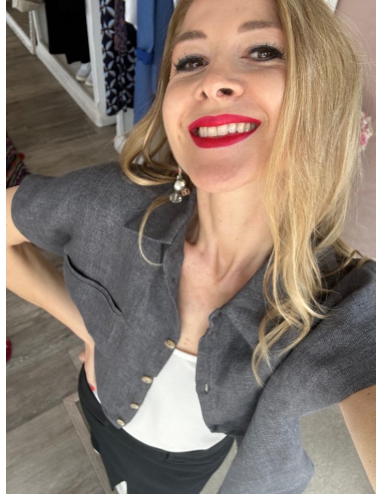 CAMICIA IN LINO CROPPED ALYSI 2
