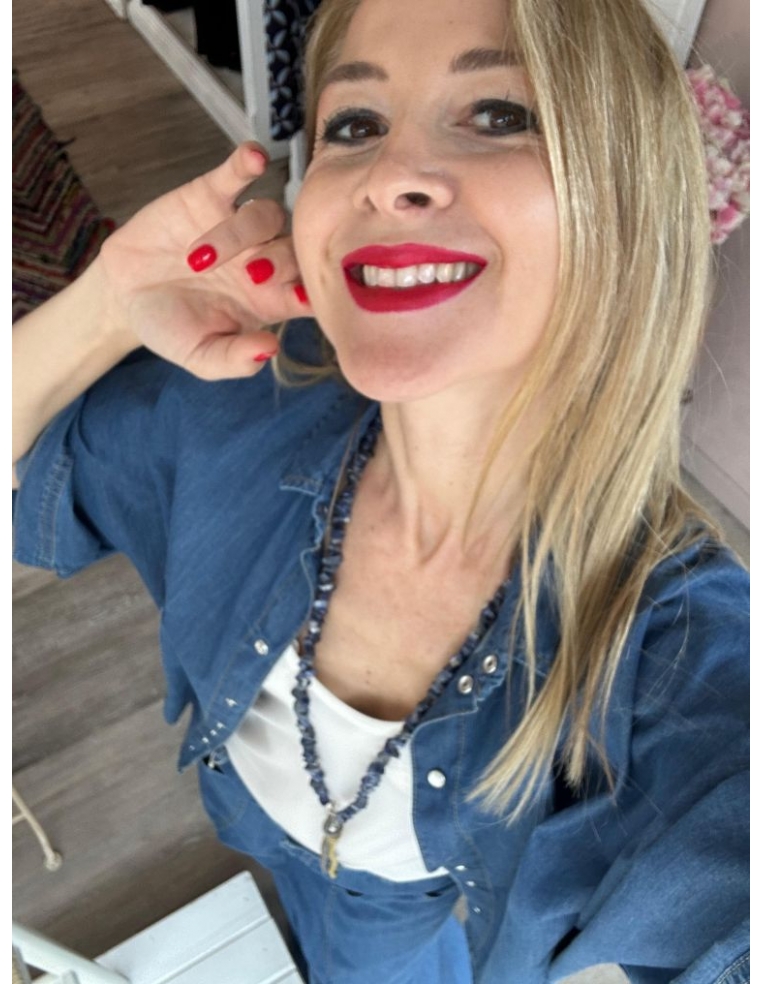 CAMICIA LILA IN CHAMBRAY... 2