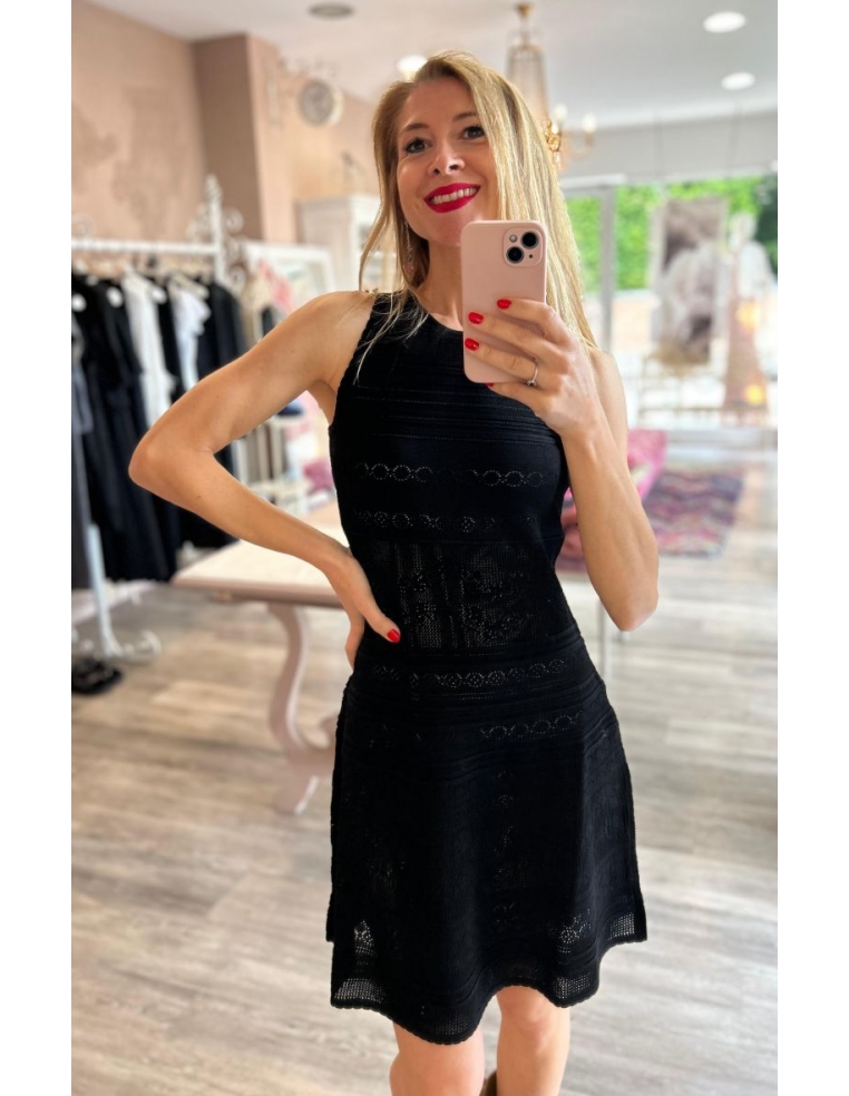 ABITO CORTO IN MAGLIA CON...
