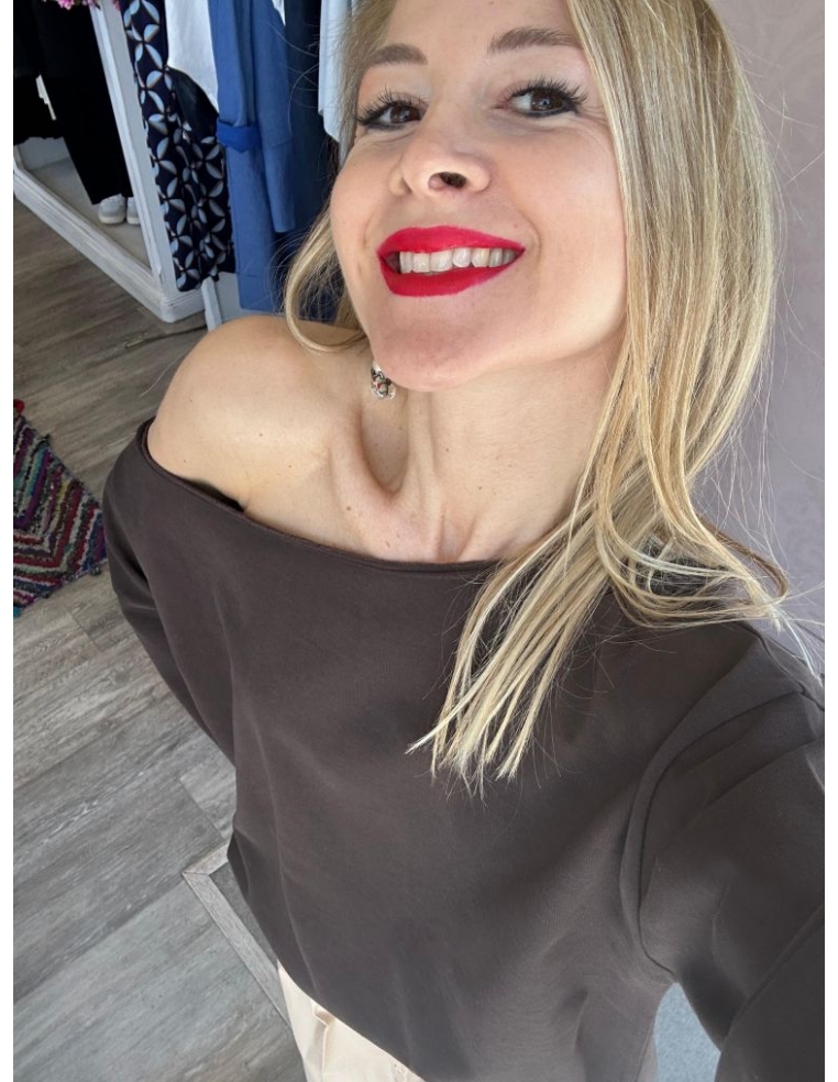 FELPA SCOLLO A BARCA NIU'... 2