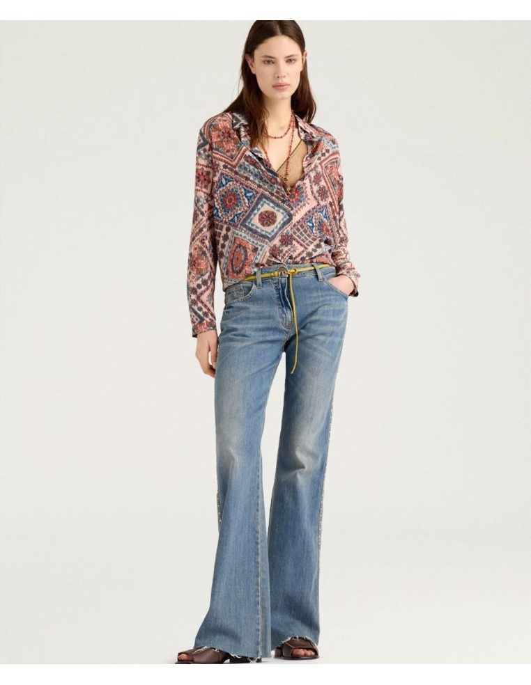PANTALONI FUEGO IN DENIM...