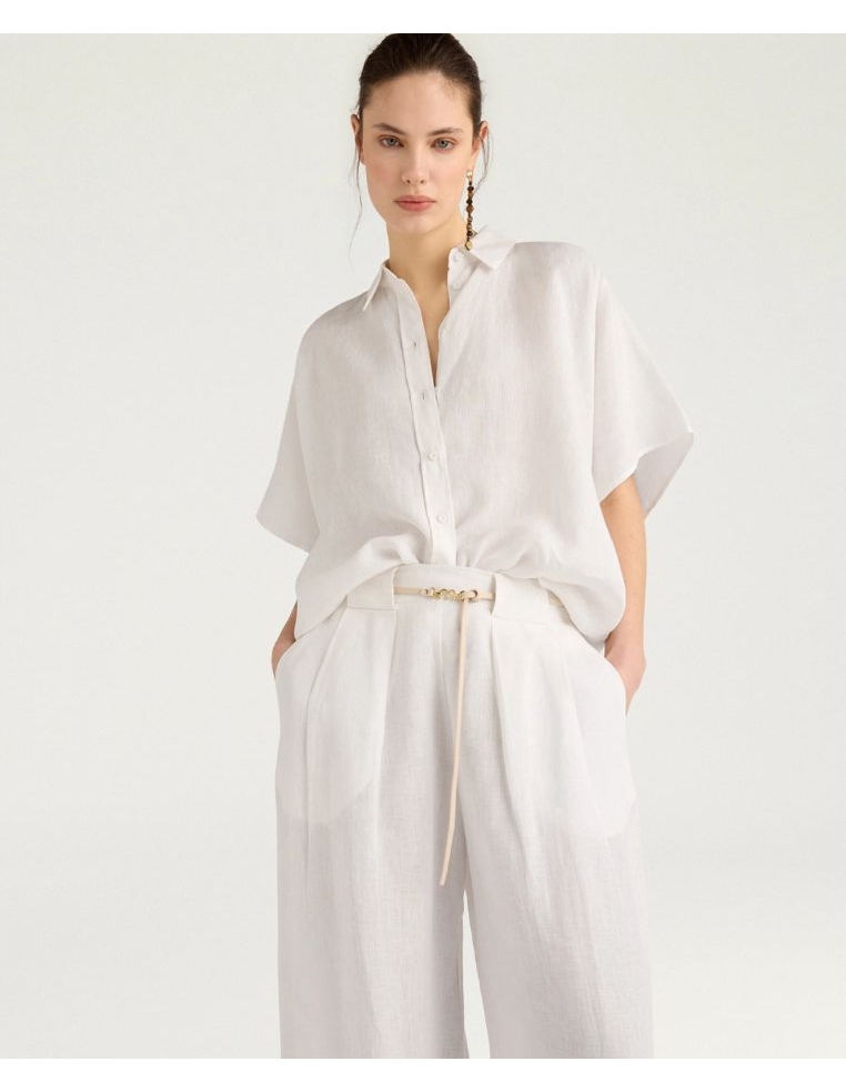 CAMICIA BROOKLYN IN LINO...