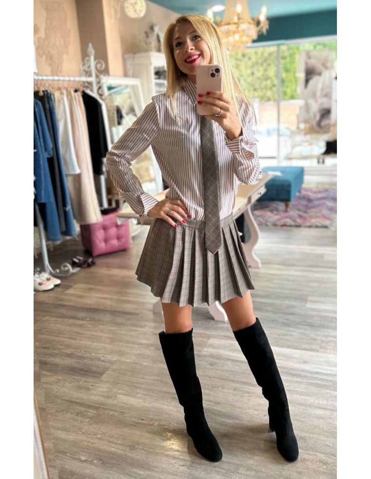 GONNA MINI SKIRT CLEO ANIYE BY